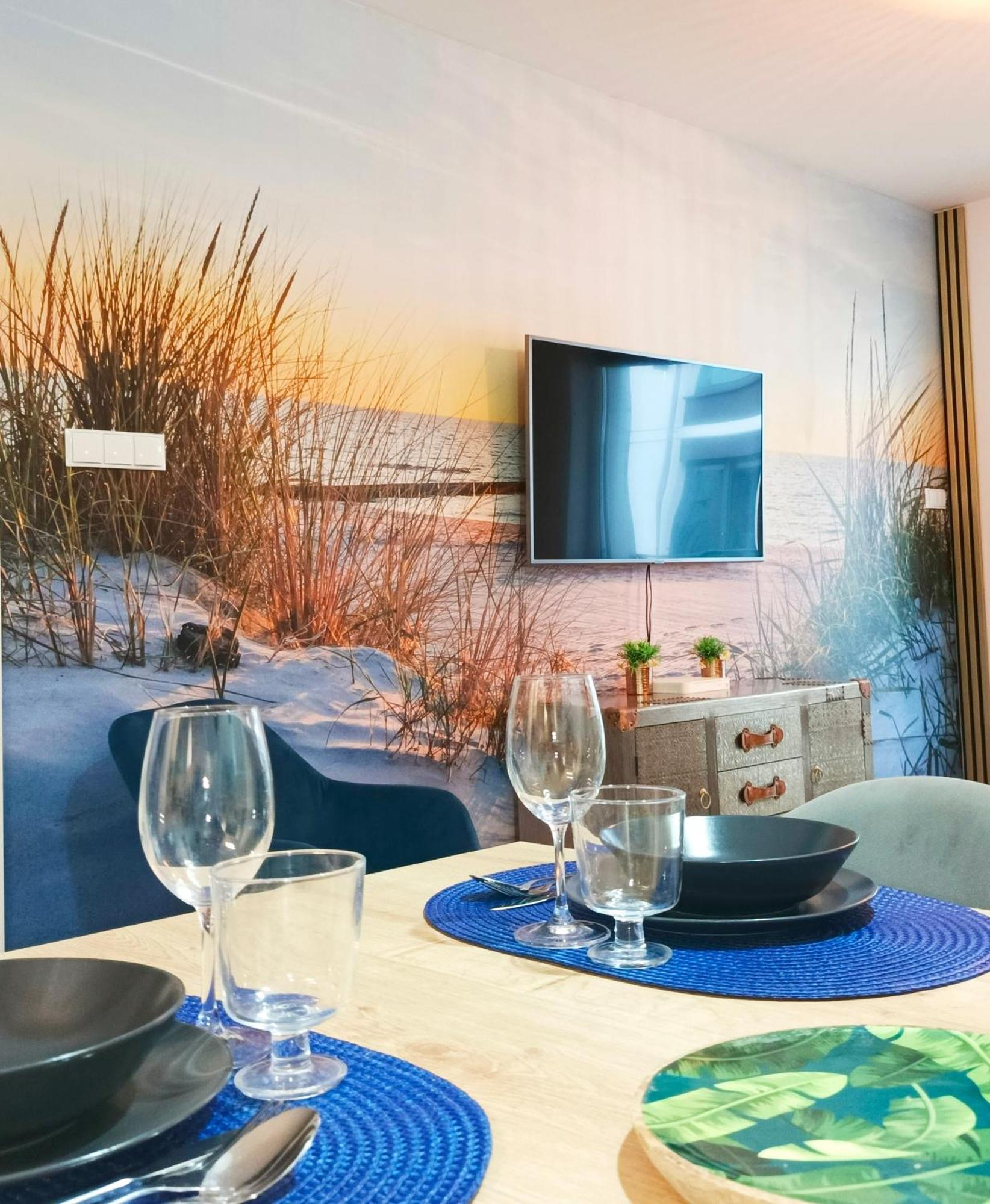 Apartament Z Wellness Nadmorskie Tarasy Kołobrzeg Exterior foto